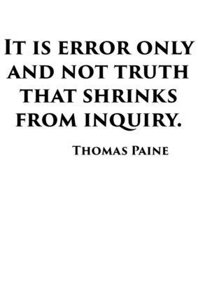 Error Not Truth Quote